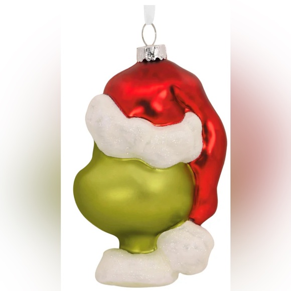 How the Grinch Stole Christmas! Blown Glass Ornament, Dr. Seuss Tree Decoration - Picture 7 of 12